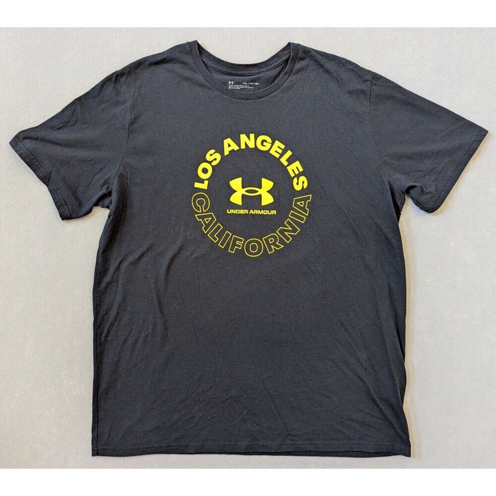 Men's Under Armour Loose Fit T-Shirt Los Angeles Black Size XXL